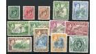 SG121s-133s. 1938 Set of 13. 'SPECIMEN'. Brilliant fresh mint...